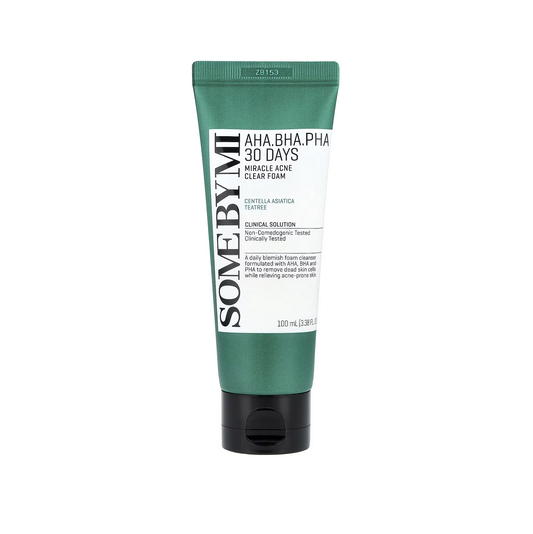 SOME BY MI AHA BHA PHA 30 Days Miracle Acne Clear Foam