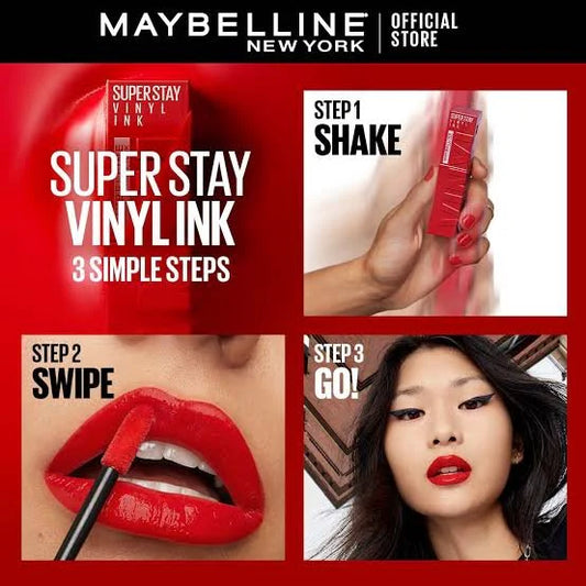Maybelline Super Stay Vinyl Ink Lipcolor (69)